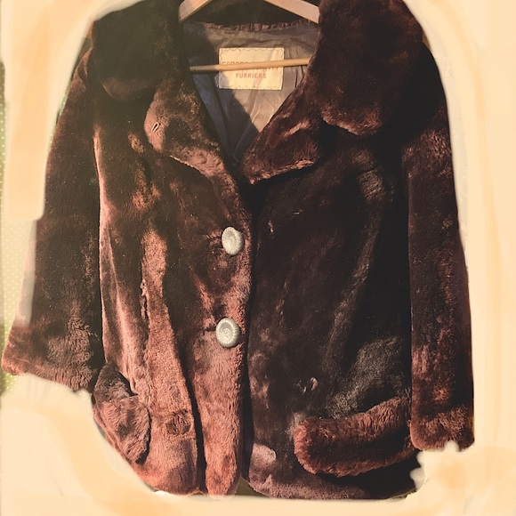 Sheered sheep coat. Real fur - Picture 2 of 4
